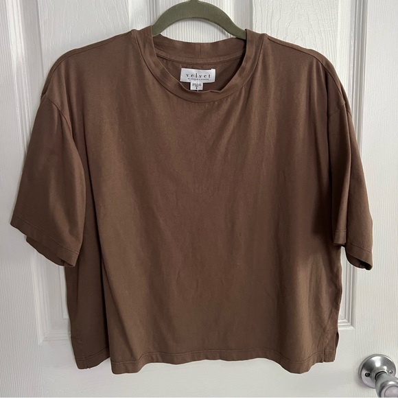 NWT Velvet by Graham & Spencer Clarah Tee S - Picture 4 of 6